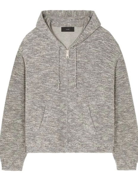 Affordable hoodie Alanui Mouline B&W Women zipped 0730
